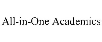 ALL-IN-ONE ACADEMICS