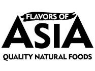 FLAVORS OF ASIA QUALITY NATURAL FOODS