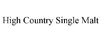 HIGH COUNTRY SINGLE MALT