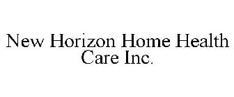 NEW HORIZON HOME HEALTH CARE INC.