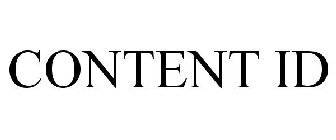 CONTENT ID