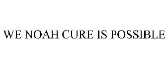 WE NOAH CURE IS POSSIBLE