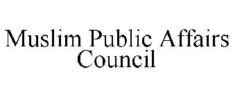 MUSLIM PUBLIC AFFAIRS COUNCIL