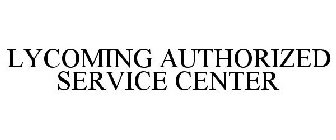 LYCOMING AUTHORIZED SERVICE CENTER