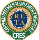 CRES CERTIFIED REFRIGERATION ENERGY SPECIALIST EDUCATION EFFICIENCY DEVELOPMENT RETA