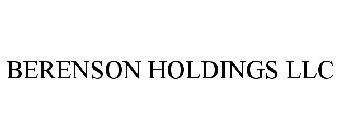 BERENSON HOLDINGS LLC