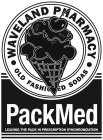 WAVELAND PHARMACY OLD FASHIONED SODAS PACKMED LEADING THE PACK IN PRESCRIPTION SYNCHRONIZATION