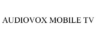 AUDIOVOX MOBILE TV