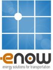 ENOW ENERGY SOLUTIONS FOR TRANSPORTATION