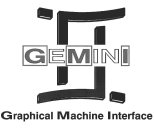 GEMINI GRAPHICAL MACHINE INTERFACE