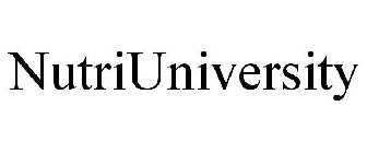 NUTRIUNIVERSITY