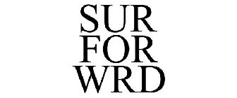 SUR FOR WRD