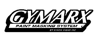 GYMARX PAINT MASKING SYSTEM BY SIMON SIGNS INC.