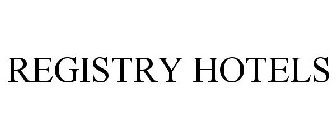 REGISTRY HOTELS