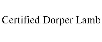 CERTIFIED DORPER LAMB