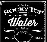 ROCKY TOP WATER INC. EST. 2013 PURE TASTE