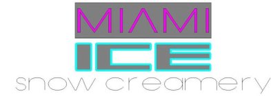 MIAMI ICE SNOW CREAMERY