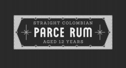 STRAIGHT COLUMBIAN PARCE RUM AGED 12 YEARS