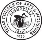 TEXAS COLLEGE OF ARTS & INDUSTRIES KINGSVILLE TEXAS 1925