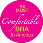 THE MOST COMFORTABLE BRA IN AMERICA