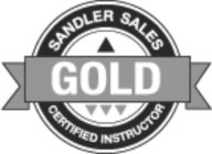 SANDLER SALES CERTIFIED INSTRUCTOR GOLD