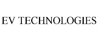 EV TECHNOLOGIES