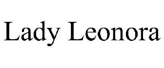 LADY LEONORA