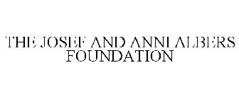 THE JOSEF AND ANNI ALBERS FOUNDATION