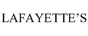 LAFAYETTE'S
