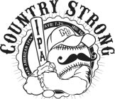 COUNTRY STRONG IPA AN AMERICAN IPA ABV 7.0% IBU: 58 MB