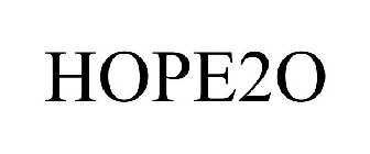 HOPE2O
