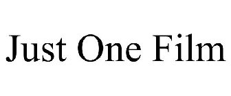 JUST ONE FILM