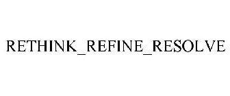 RETHINK_REFINE_RESOLVE