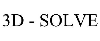 3D - SOLVE