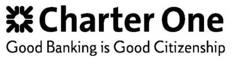 CHARTER ONE GOOD BANKING IS GOOD CITIZENSHIP