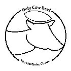 HOLY COW BEEF THE HEALTHIER CHOICE