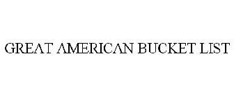 THE GREAT AMERICAN BUCKET LIST