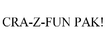 CRA-Z-FUN PAK!