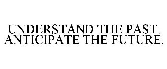 UNDERSTAND THE PAST. ANTICIPATE THE FUTURE.