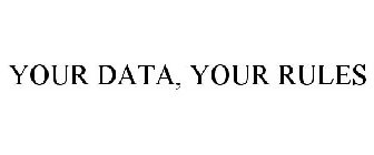 YOUR DATA, YOUR RULES
