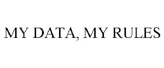 MY DATA, MY RULES