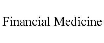 FINANCIAL MEDICINE