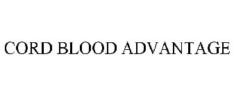 CORD BLOOD ADVANTAGE