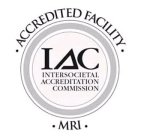 IAC INTERSOCIETAL ACCREDITATION COMMISSION · ACCREDITED FACILITY· · MRI ·