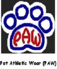 PAW PET ATHLETIC WEAR (PAW)