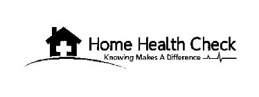 HOME HEALTH CHECK KNOWING MAKES A DIFFERENCE