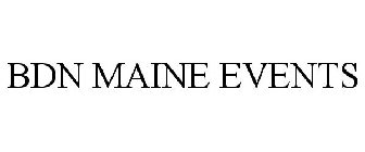 BDN MAINE EVENTS
