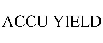 ACCU YIELD