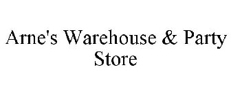 ARNE'S WAREHOUSE & PARTY STORE