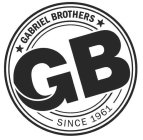 GABRIEL BROTHERS GB SINCE 1961